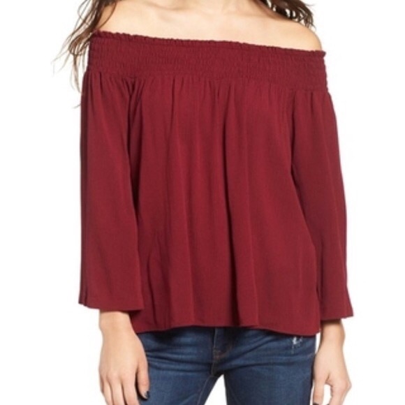 Ten Sixty Sherman Tops - Ten Sixty Sherman • Maroon Top
